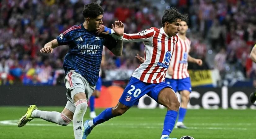 Fütyülnek a madridiak, hatalmas helyzetet puskázott el az Arsenal  ÉLŐ