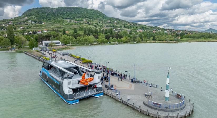 Sűrítik a hajójáratokat Fonyód és Badacsony között a hosszú hétvégén