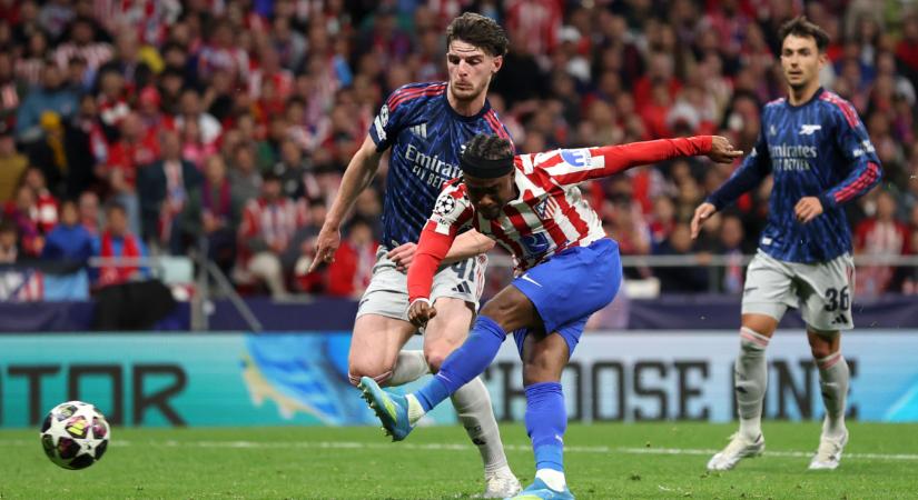 BL: döntetlent hozott az Atletico Madrid és az Arsenal párharc első fordulója