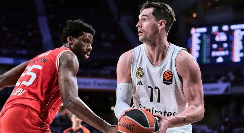 Későn ébredt a Hapoel, előnyben a Real Madrid az Euroliga negyeddöntőjében