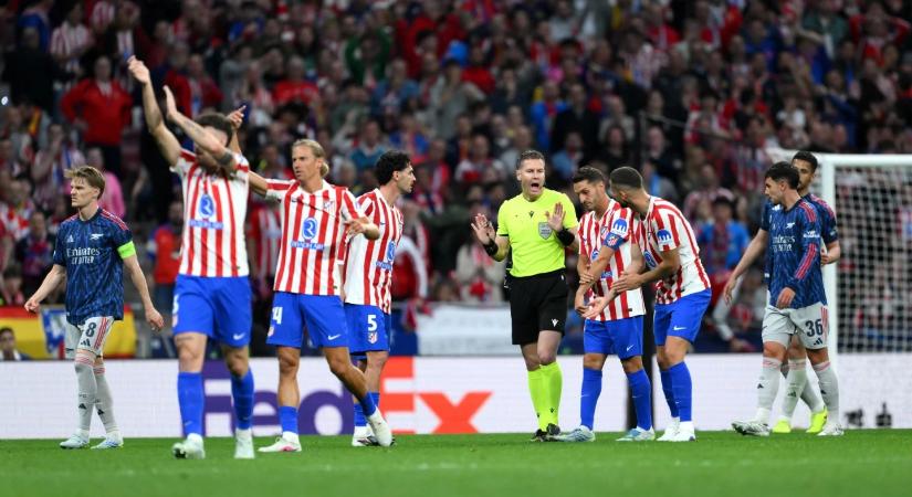 Egy tizenegyesgól itt, egy ott, döntetlen Atlético és az Arsenal első meccsén