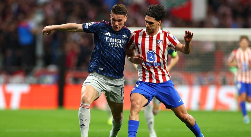 Egy büntető itt, egy ott és egy véleményes bírói ítélet: továbbra is nyitott az Atlético és az Arsenal párharca