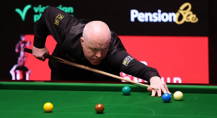 Az 50 éves John Higgins is elődöntős a sznúker-vb-n