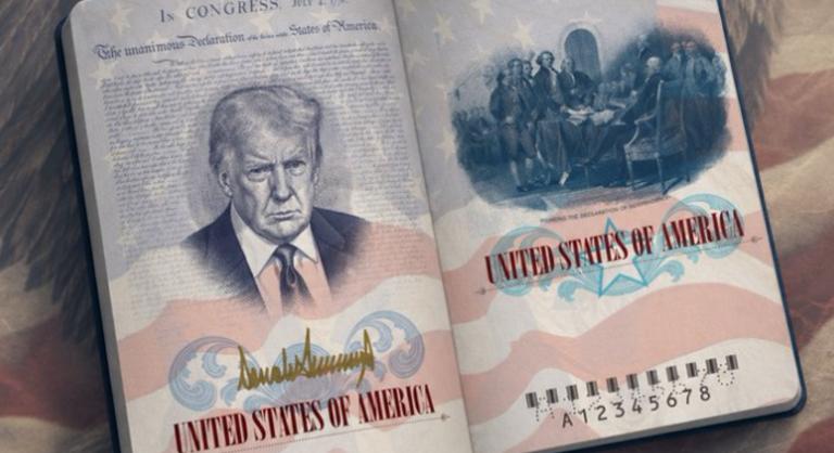 Újabb helyen tűnik fel Donald Trump arcképe, fotót osztott meg róla a Fehér Ház