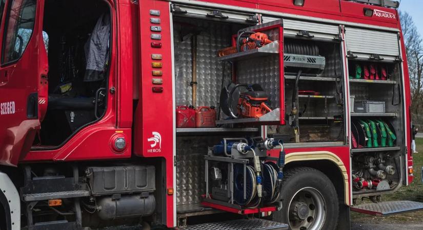 Felcsaptak a lángok Érpataknál: már több, mint 14 órája küzdenek a tűzoltók