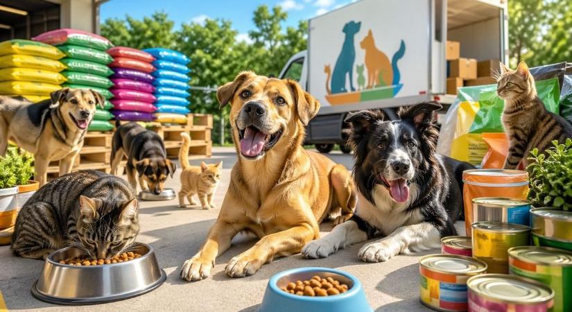 Elindult az első Magyar Állatvédelmi Élelmiszerbank! (videó)