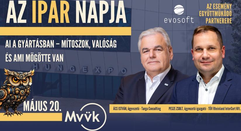 Az MVÜK az ipari AI jövőjét hozza el a Hungexpóra – exkluzív VIP esemény döntéshozóknak