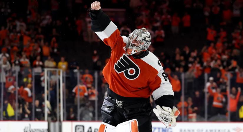 A Pittsburgh elleni negyedik sikerével továbbjutott a Philadelphia az NHL-ben