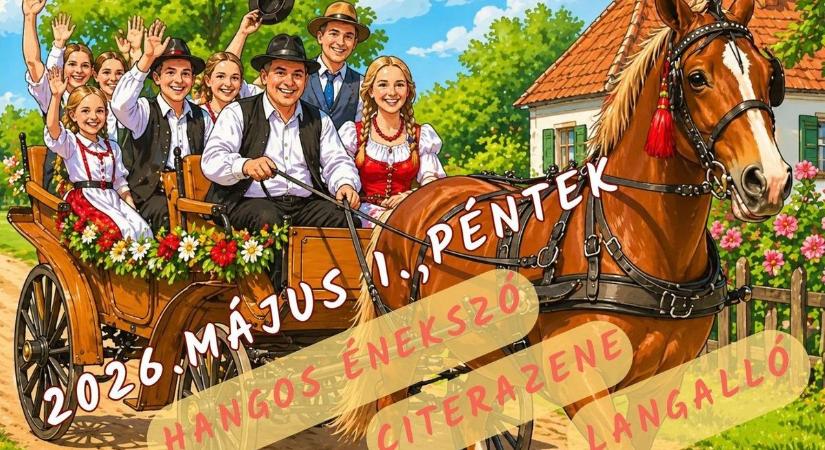 Ez ám az ötlet! Május elsejei ébresztőt tartanak a településen