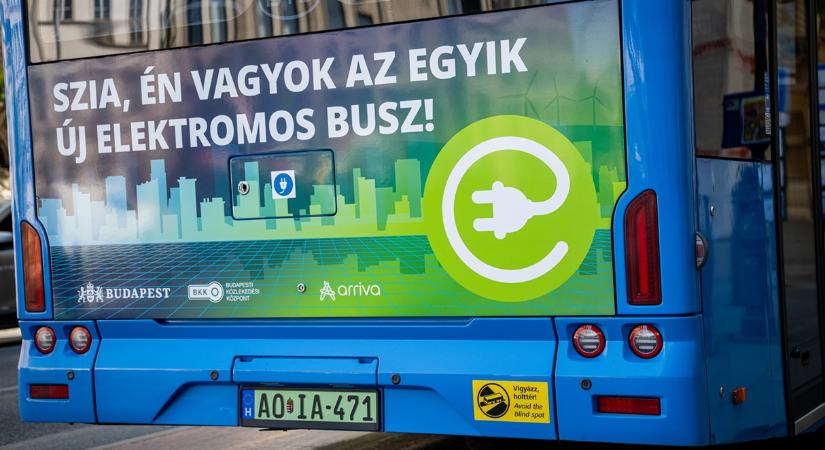 Új elektromos buszok lepik el Budapestet