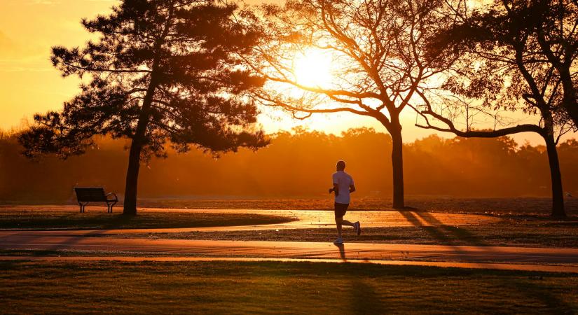 Futók lepték el a Balatont