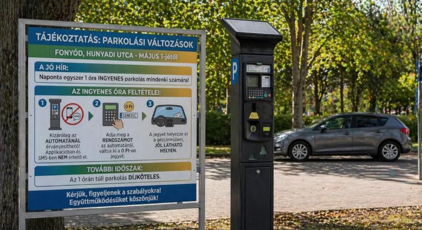 Figyelem! Május 1-től változnak a parkolási szabályok!