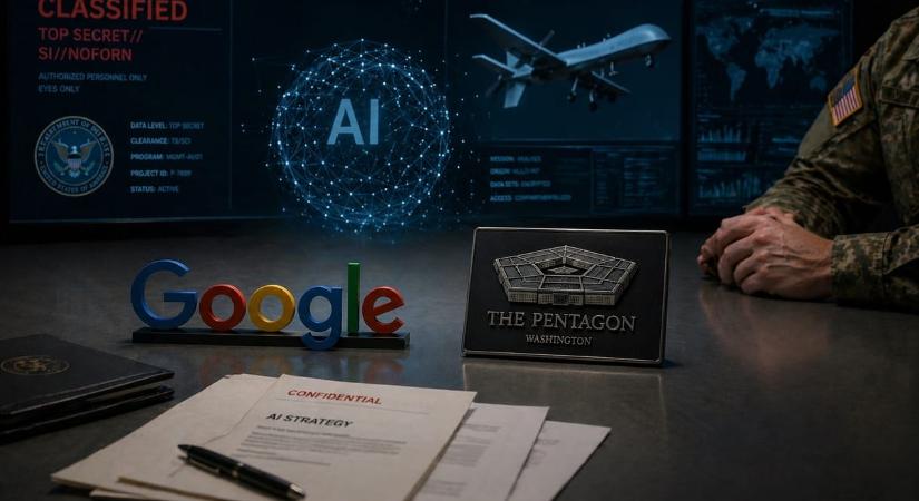 A Google-vezér a Pentagonnal tárgyal? Nyílt levélben tiltakoznak a dolgozók