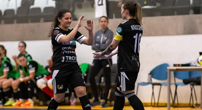 Női futsal: főszereplő szeretne lenni a veszprémi négyes döntőben a DEAC
