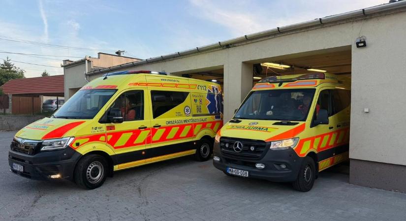 Visszatértek a hevesi város mentősei - minden úgy folytatódott, mint fél évvel korábban