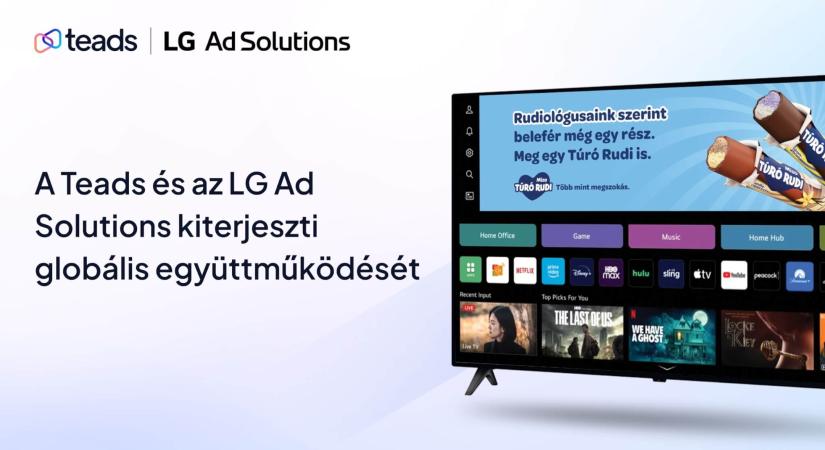 A TEADS ÉS AZ LG AD SOLUTIONS ÚJ SZINTRE EMELI EGYÜTTMŰKÖDÉSÉT