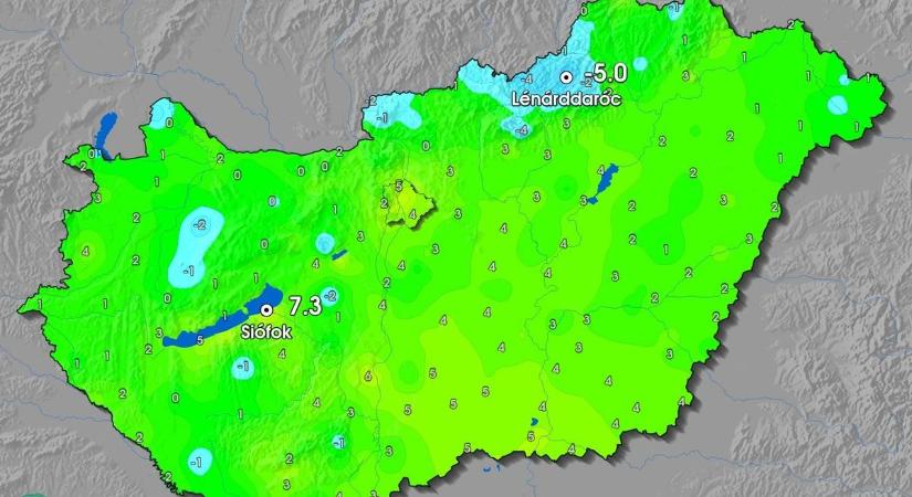50 éves hidegrekord dőlt meg Borsodban, történelmet írt a kis falu – ennyire hideg volt az éjjel