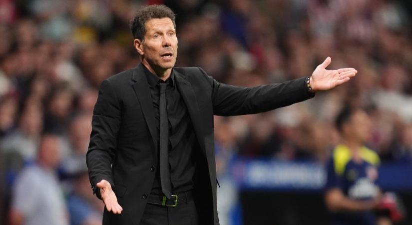 Diego Simeone összebalhézott az Arsenal hátvédjével