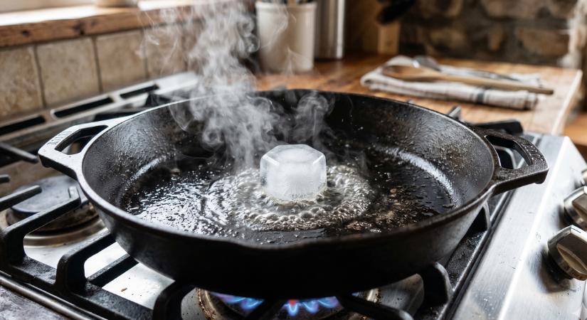 Tegyen egy jégkockát a forró serpenyőbe - mire való és miért ajánlott?