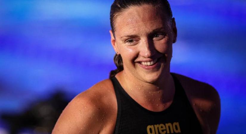 Hosszú Katinka kisebbik lánya ritka fotón: a 7 hónapos Szofiból ennyit még sose láttunk