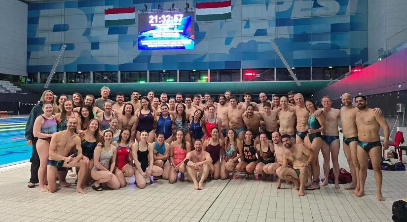 Víz alatti hoki klubcsapat Eb-t rendeznek a Duna Arénában