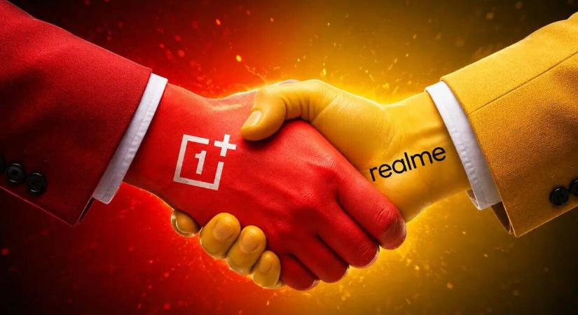 Állítólag összeolvadt a OnePlus és a Realme