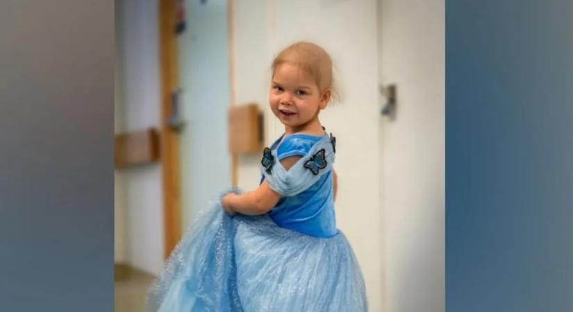 Azt mondta az orvos, csak egy gyakori vírus: most ritka rákkal küzd a hároméves kislány