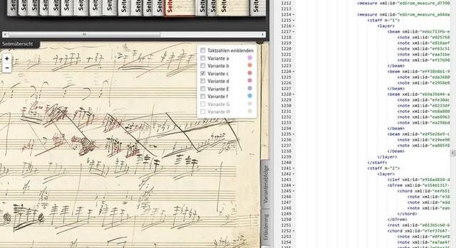 Digitálisan rekonstruálták Beethoven szétszóródott vázlatfüzetét