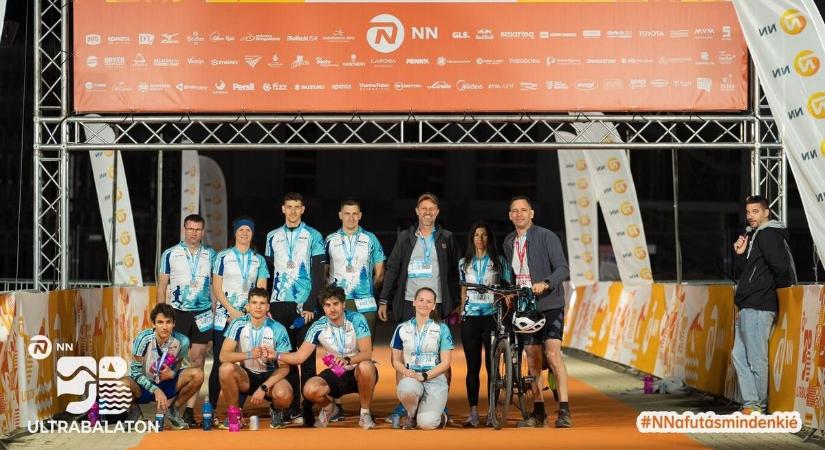 Második helyen ért célba az atomerőmű csapata