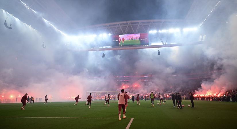 Sallai hidegrázós edzése: Több tízezren tomboltak a Galata tréningjén - fotók, videók