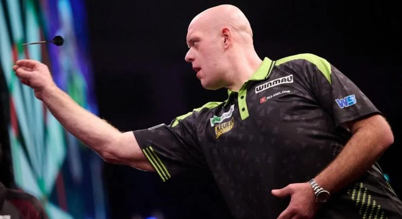 Újabb balhé, ököllel támadtak rá, Van Gerwen elégtételt akart venni
