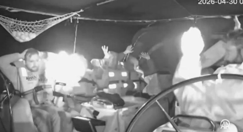 Az izraeli haditengerészet feltartóztatta a Sumud Flottilla hajóit