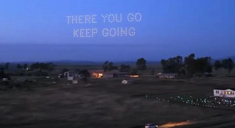 Ilyet még nem látott: drónok vezették célba az eltévedt futárt