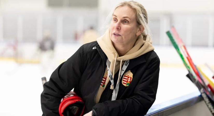 A magyar hokiválogatott szövetségi kapitánya szerint jó irányba tart a csapat