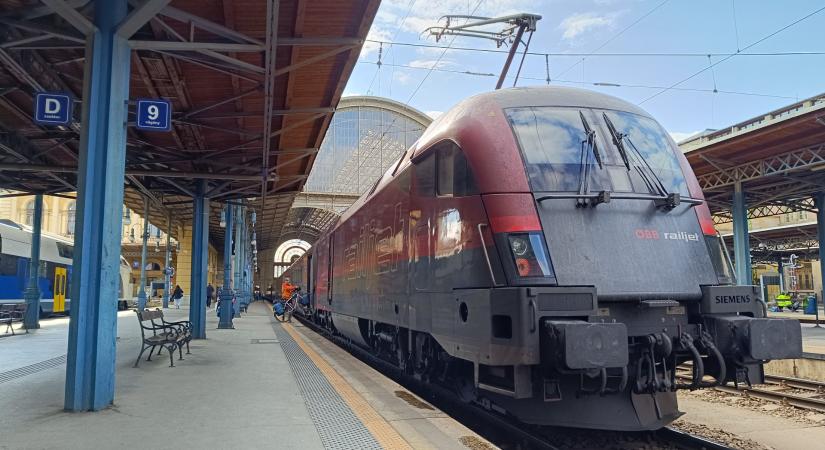 Incidens történt egy Railjet-járaton