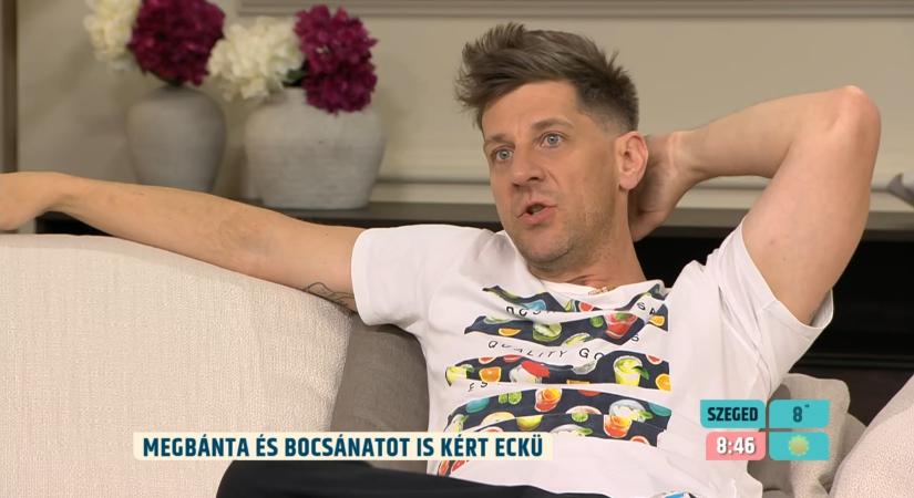 „Kicsit erősebb lett, mint kellett volna” – Eckü először beszél a botrányról