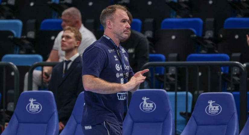 Büszkén, de elégedetlenül nyilatkozott Apelgren a Pick Szeged BL-veresége után