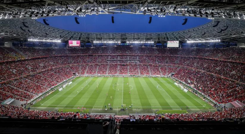 Lángra kapott egy dolgozó ruhája a Puskás Arénában – drámai jelenetek a parkolóban