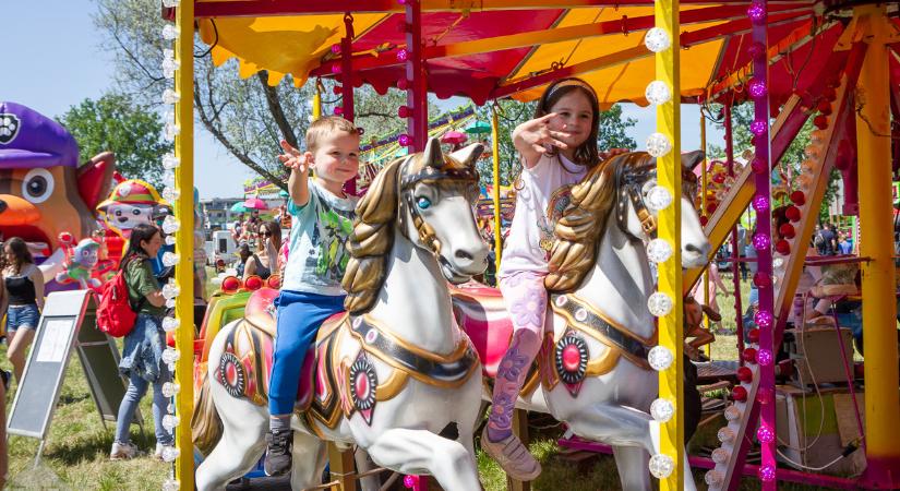 Majális Győrben: egész napos családi programok várják az érdeklődőket a Kiskút ligetben