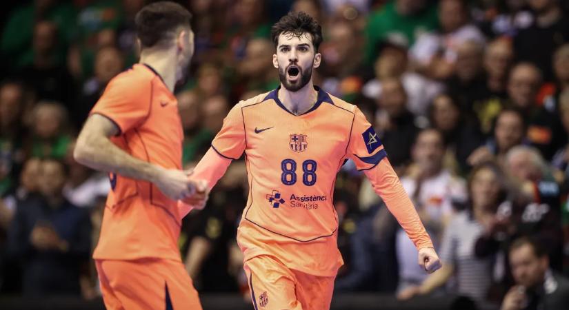 Férfi kézilabda BL: a Nantes csak a hátrányát tudta csökkenteni, előnyt szerzett a Barca a visszavágóra