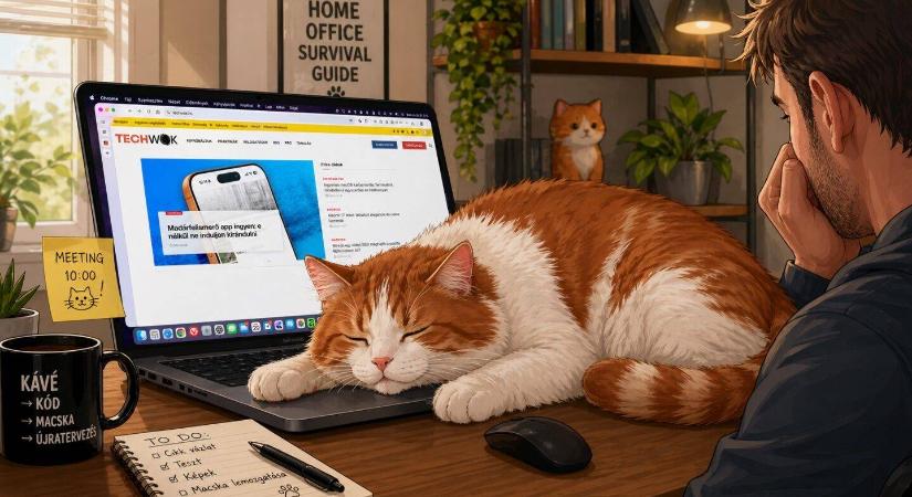 Cuki digitális macska segít szünetet tartani a Chrome-ban