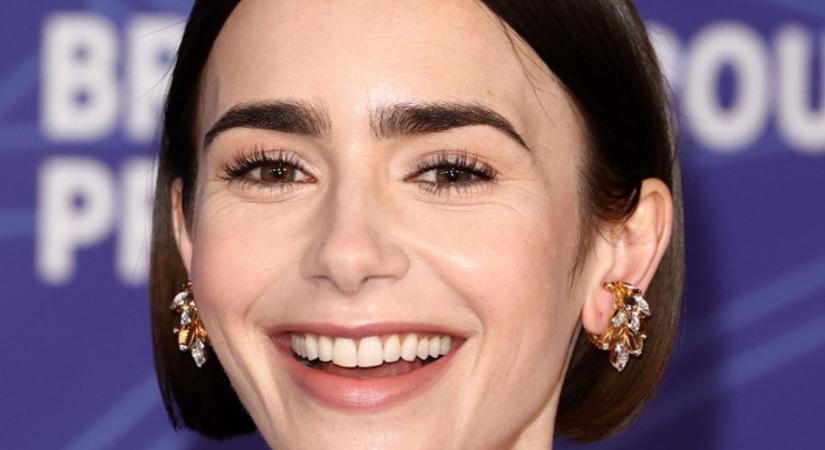 Falambéria a mennyezetig? Lily Collins fürdőszobája megmutatja, miért lehet ez az új luxus