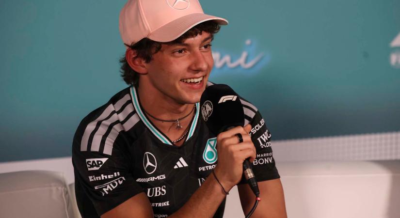 Antonelli elárulta, min kell javítania a Mercedesnek