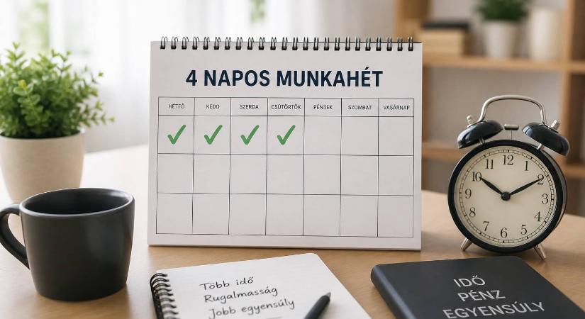 A 4 napos munkahét és a pénzügyeid: Hogyan hat ki a költségvetésedre?