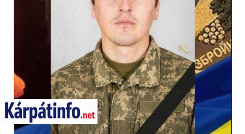 Elesett a fronton a 37 éves kárpátaljai katona, Vaszil Rohacs