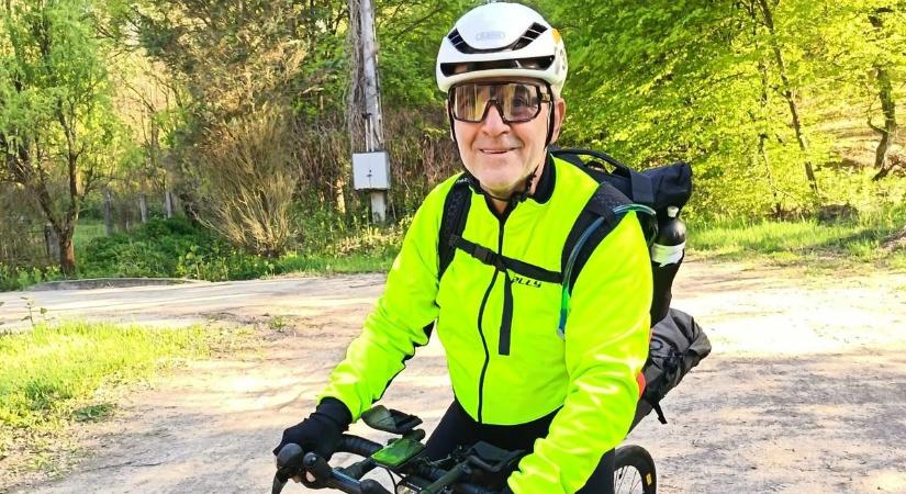 Somogyot is érintette, 117 óra alatt tekerte körbe az országot a magyar szupersportoló