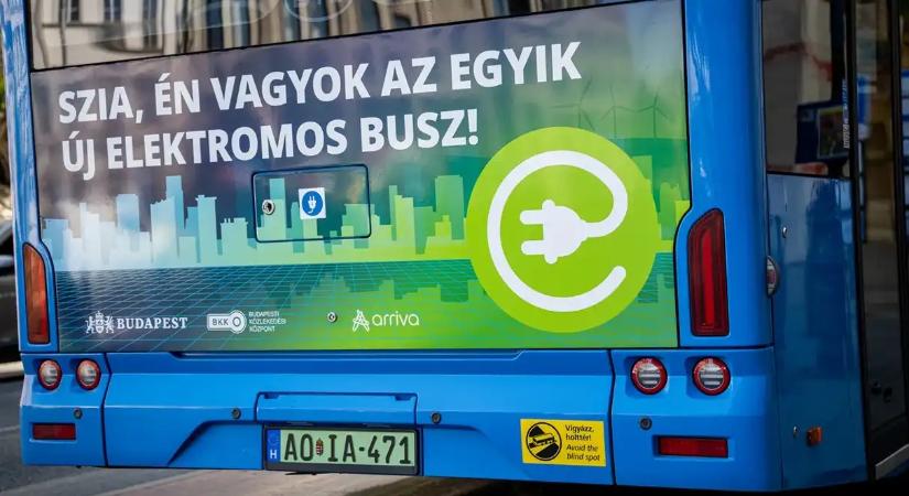 Újabb elektromos buszok állnak forgalomba Budapesten május elsejétől