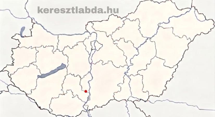 Földrajz feladat: Dunántúl szívében rejtőzik – felismered ezt a piros pontot a térképen?