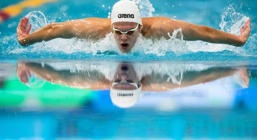 Kós Hubert egy első- és egy harmadik hellyel kezdett idei első nagymedencés versenyén