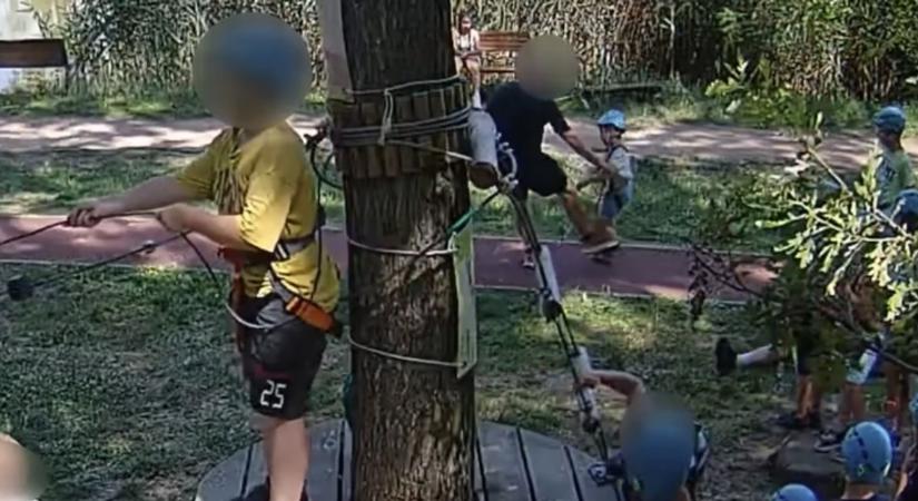 Elköltözött az országból a szolnoki kalandparkban kisfiút felrúgó karateedző